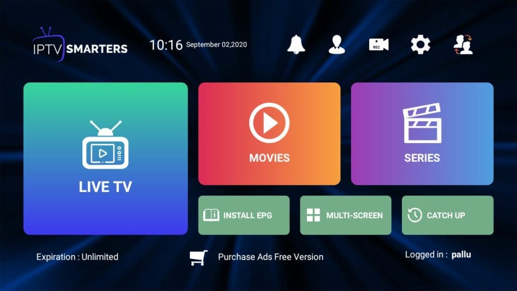 iptv ireland smarters pro